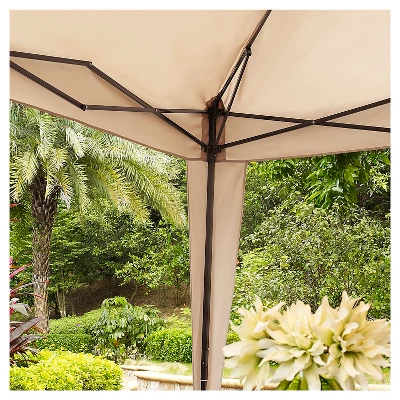 9' Crosley Hampton Outdoor Collapsible Gazebo 6 9' Crosley Hampton Outdoor Collapsible Gazebo - Image 4