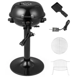 Costway 1600W Electric BBQ Grill With Warming Rack, Temperature Control & Grease Collector 22 Costway 1600W Electric BBQ Grill With Warming Rack, Temperature Control & Grease Collector -Sunnydaze Decor Store GUEST dfadd000 402e 444f b47f c39ff123afdb