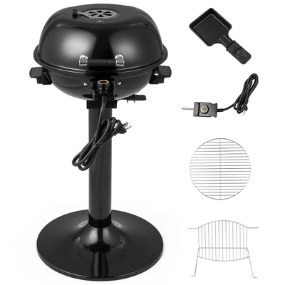 Costway 1600W Electric BBQ Grill With Warming Rack, Temperature Control & Grease Collector 12 Costway 1600W Electric BBQ Grill With Warming Rack, Temperature Control & Grease Collector - Image 10