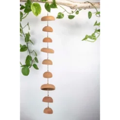 Natural Terracotta Hanging Chime - Foreside Home & Garden 10 Natural Terracotta Hanging Chime - Foreside Home & Garden -Sunnydaze Decor Store GUEST dfeea895 d976 4d88 9da4 8a6994e849cc