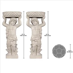 Design Toscano Young Bacchus With Basket Planters Garden Statues: Set Of Two 19 Design Toscano Young Bacchus With Basket Planters Garden Statues: Set Of Two -Sunnydaze Decor Store GUEST e024cc5d 0e92 4f94 aa35 8a53970dc832