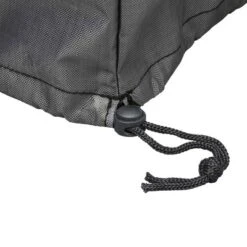 Gold 2-Layer Polyester Fabric Outdoor Coffee Table Cover Charcoal Gray By Shield