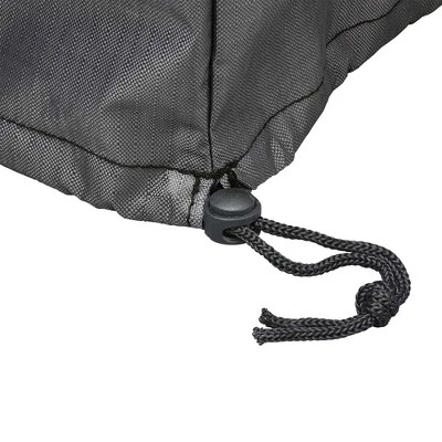 Gold 2-Layer Polyester Fabric Outdoor Dining Set Cover Charcoal Grey By Shield 3 Gold 2-Layer Polyester Fabric Outdoor Dining Set Cover Charcoal Grey By Shield