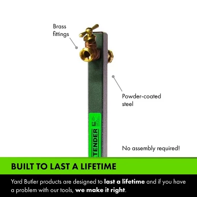 Yard Butler Hose Bib Extender - Outdoor Faucet Extender And Remote Spigot - Puts Your Garden Hose Where You Want It - IHBE-6 5 Yard Butler Hose Bib Extender - Outdoor Faucet Extender And Remote Spigot - Puts Your Garden Hose Where You Want It - IHBE-6 - Image 3