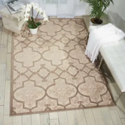 Nourison Aloha Moroccan Trellis Outdoor Area Rug