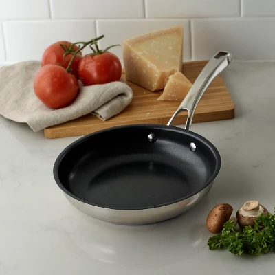 Cuisinart Classic 8" Stainless Steel Non-Stick Skillet-8322-20NS 4 Cuisinart Classic 8" Stainless Steel Non-Stick Skillet-8322-20NS - Image 2