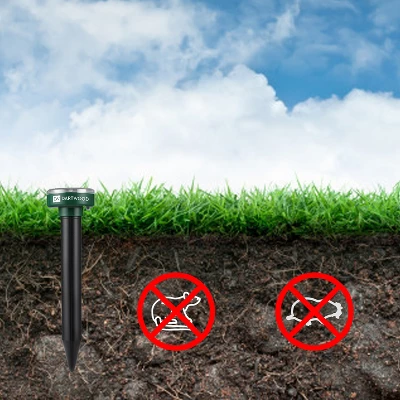 Dartwood Outdoor Solar Ultrasonic Pest And Mole Repellent - Remove Groundhogs Rats Mice Snakes And More From Your Gardens, Lawns,and Yards (4-8 Packs) 3 Dartwood Outdoor Solar Ultrasonic Pest And Mole Repellent - Remove Groundhogs Rats Mice Snakes And More From Your Gardens, Lawns,and Yards (4-8 Packs)