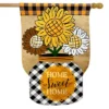 Briarwood Lane Fall Sunflowers Burlap House Flag Floral Autumn Home Sweet Home 28" X 40" 2 Briarwood Lane Fall Sunflowers Burlap House Flag Floral Autumn Home Sweet Home 28" X 40" -Sunnydaze Decor Store GUEST eaa7636a 62f4 46a6 83ea 5362ecb81575
