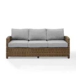 Bradenton Outdoor Wicker Sofa - Crosley 25 Bradenton Outdoor Wicker Sofa - Crosley -Sunnydaze Decor Store GUEST eb34d623 935c 4112 a2e4 f964fcfcc65f