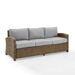 Bradenton Outdoor Wicker Sofa - Crosley 30 Bradenton Outdoor Wicker Sofa - Crosley -Sunnydaze Decor Store GUEST ec10f6bd a65f 402e 92d5 05726e9a2fcf