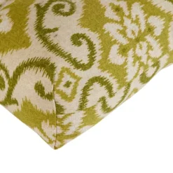 Shoreham Ikat Outdoor Seat Cushion - Kensington Garden -Sunnydaze Decor Store GUEST ec82a48f 387e 40cb 86ee e54d497fd8fd