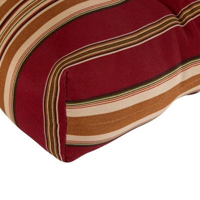 Roma Stripe Outdoor Seat Cushion - Kensington Garden 6 Roma Stripe Outdoor Seat Cushion - Kensington Garden - Image 4