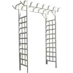 78" Providence Vinyl Arbor - White - Dura-Trel 9 78" Providence Vinyl Arbor - White - Dura-Trel -Sunnydaze Decor Store GUEST ed48daee c4e2 46b6 81fd 57c1e0872093