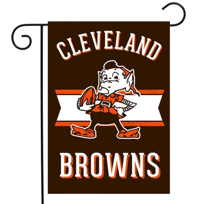 Briarwood Lane Retro Cleveland Browns Garden Flag NFL Double-Sided 18" X 12.5" 3 Briarwood Lane Retro Cleveland Browns Garden Flag NFL Double-Sided 18" X 12.5"