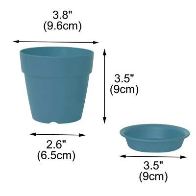 Unique Bargains Plastic Home Garden Gardening Round Design Plant Flower Holder Planter Pot Tray 3 Unique Bargains Plastic Home Garden Gardening Round Design Plant Flower Holder Planter Pot Tray