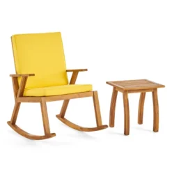 Champlain 2pc Acacia Seating Set - Christopher Knight Home -Sunnydaze Decor Store GUEST f0b1abd6 33c9 46e6 93ea 4a0c08bdead8