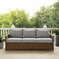 Bradenton Outdoor Wicker Sofa - Crosley 21 Bradenton Outdoor Wicker Sofa - Crosley -Sunnydaze Decor Store GUEST f21b75b0 b8fa 4a07 b35a 4220d6d794b9