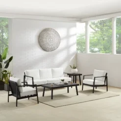 Linon Lark Aluminum Three Seater Sofa White 15 Linon Lark Aluminum Three Seater Sofa White -Sunnydaze Decor Store GUEST f2844bd5 ea8b 47f2 8054 714d1873c439