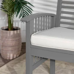 Ravenscroft Modern Boho Acacia Wood Slatted Outdoor Loveseat With Cushion - Saracina Home 23 Ravenscroft Modern Boho Acacia Wood Slatted Outdoor Loveseat With Cushion - Saracina Home -Sunnydaze Decor Store GUEST f46be8ab a007 4035 83b9 ae5457706df9