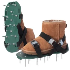 Gardenised Lawn And Garden Aerator Spike Shoe With 3 Metal Buckle Straps, Green Spiked Sandal 12 Gardenised Lawn And Garden Aerator Spike Shoe With 3 Metal Buckle Straps, Green Spiked Sandal -Sunnydaze Decor Store GUEST f547cc1d 46f9 4a78 8059 e0b1d7598b61