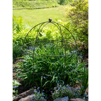 Gardeners Supply Company Jardin Bird Cage Plant Support | Large Sturdy Grow-Through Steel Flower Support Trellis And Garden Decor | Best To Support 3 Gardeners Supply Company Jardin Bird Cage Plant Support | Large Sturdy Grow-Through Steel Flower Support Trellis And Garden Decor | Best To Support