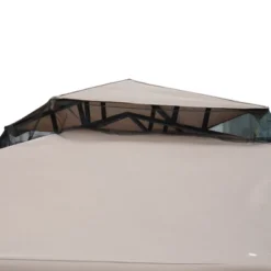 Outsunny 10' X 10' Patio Gazebo Outdoor Canopy Shelter With 2-Tier Roof And Netting, Steel Frame For Garden, Lawn, Backyard And Deck 15 Outsunny 10' X 10' Patio Gazebo Outdoor Canopy Shelter With 2-Tier Roof And Netting, Steel Frame For Garden, Lawn, Backyard And Deck -Sunnydaze Decor Store GUEST f5edcdc3 c4de 42f5 8ac7 d21e2df8b8c8