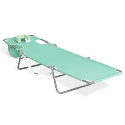 Ostrich Chaise Lounge Outdoor Portable Folding 4-Position Recliner Chair For Beach, Patio, Camp, & Pool With Carrying Strap, Teal (4 Pack) -Sunnydaze Decor Store GUEST f6741beb 4e5c 4eb4 9cb5 9f2efb385dd5