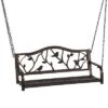 Two Seat Porch Swing With Hanging Chains - Captiva Designs -Sunnydaze Decor Store GUEST f87bb25a d2c6 44d4 a2df 0a1645f1a472