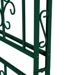 Evergreen Montebello Iron Garden Arbor With Gate, Forest Green- 53 X 84 X 23 Inches Fade And Weather Resistant Outdoor Decor 15 Evergreen Montebello Iron Garden Arbor With Gate, Forest Green- 53 X 84 X 23 Inches Fade And Weather Resistant Outdoor Decor -Sunnydaze Decor Store GUEST f8bf4801 2bfc 4ab4 8b7b f6b16afd0bd8