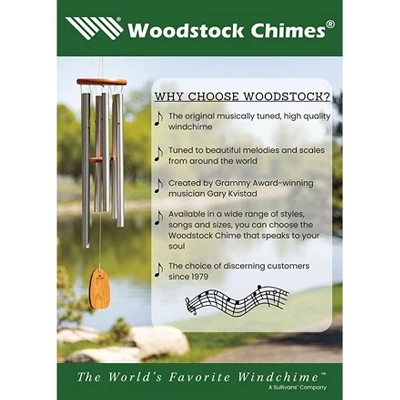Woodstock Wind Chimes Signature Collection, Woodstock Equestrian Spirit Chime, 26'' Bronze Wind Chime ESC 8 Woodstock Wind Chimes Signature Collection, Woodstock Equestrian Spirit Chime, 26'' Bronze Wind Chime ESC - Image 6