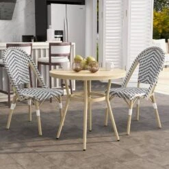 3pc Arna Patio Set With 32" Round Dining Table - MiBasics 20 3pc Arna Patio Set With 32" Round Dining Table - MiBasics -Sunnydaze Decor Store GUEST f9f04e5a ff18 44ae 809b 0ae819bbdff1