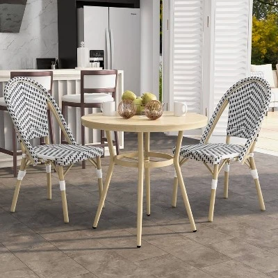 3pc Arna Patio Set With 32" Round Dining Table - MiBasics 11 3pc Arna Patio Set With 32" Round Dining Table - MiBasics - Image 9