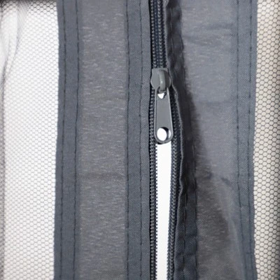 Outsunny Patio Gazebo 10' X 10' Outdoor Soft Top Canopy Tent With Zippered Mesh Sidewalls, Privacy Curtains, Netting 7 Outsunny Patio Gazebo 10' X 10' Outdoor Soft Top Canopy Tent With Zippered Mesh Sidewalls, Privacy Curtains, Netting - Image 5