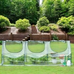 Aoodor 9 Ft. X 3 Ft. X 3 Ft. Mini Outdoor Greenhouse Three Zipped Doors 14 Aoodor 9 Ft. X 3 Ft. X 3 Ft. Mini Outdoor Greenhouse Three Zipped Doors -Sunnydaze Decor Store GUEST fa62e3d5 7c3a 46cc 96fb d3fe9692d4a3