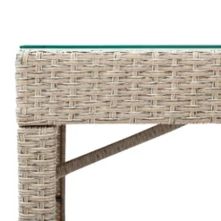 5-piece Patio Rattan Bar Dining Table Set With 4 Stools-ModernLuxe 21 5-piece Patio Rattan Bar Dining Table Set With 4 Stools-ModernLuxe -Sunnydaze Decor Store GUEST fc049dc4 6b40 42cb 9913 66f597bef5b4