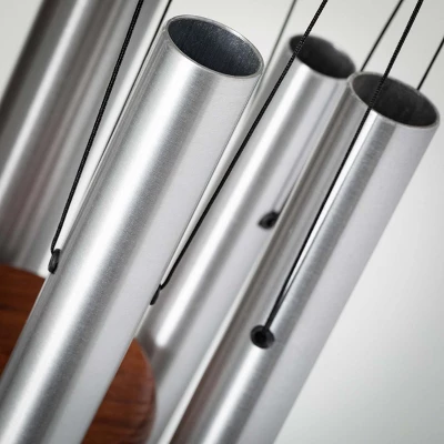 Woodstock Wind Chimes Signature Collection, Spanish Romance Chime, 37'', Silver Wind Chime ADSR 4 Woodstock Wind Chimes Signature Collection, Spanish Romance Chime, 37'', Silver Wind Chime ADSR - Image 2