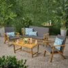 Panama 4pc Acacia Wood Patio Chair Set - Teak Finish - Christopher Knight Home 2 Panama 4pc Acacia Wood Patio Chair Set - Teak Finish - Christopher Knight Home -Sunnydaze Decor Store GUEST fed13b5b 5fa9 4bcb 91b8 0f27f5c70972